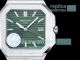 HBF Factory Patek Philippe Cubitus Swiss 9015 Green Embossed Dial Clone Watch (2)_th.jpg